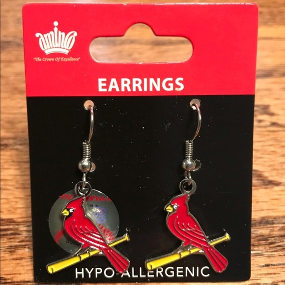 Dangling Earring St. Louis Cardinals - Picture 2 of 2